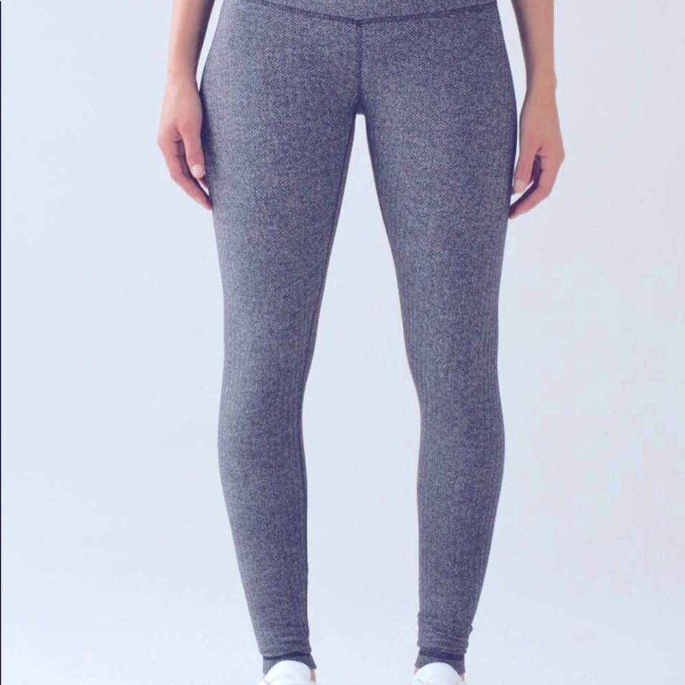 Lululemon Herringbone Wunderunders - image 1